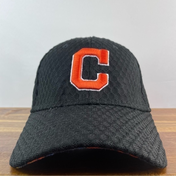 Cleveland Indians Cap Snap Back Embroidered Logo Tropical Hat 2017 ASG Honeycomb - Picture 1 of 7